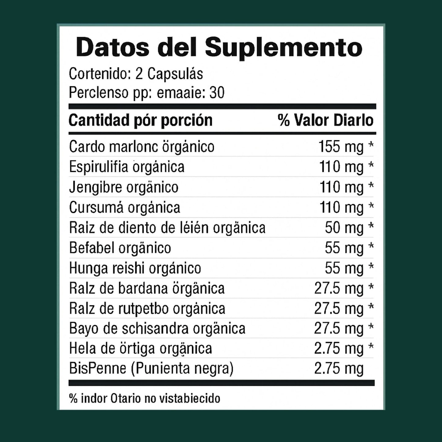 AlphaCleanse superalimento – Reducotr de peso & Detox Hepático